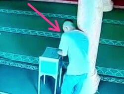 Kotak Amal Masjid Al-Falah Kemang Agung Dibobol Maling, Pelaku Terekam CCTV