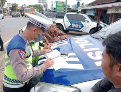 Tilang Manual Kembali Diberlakukan di Lampung Timur, Puluhan Pengendara Terjaring Razia