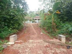 Tanpa Papan Nama, Pembangunan Jalan dan Gorong-Gorong di Desa Way Melan Diduga Proyek Siluman