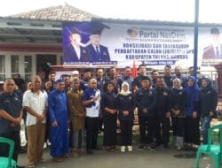 DPD NasDem Tuba Gelar Konsilidasi dan Tasyakuran Pendaftaran Calon Legislatif