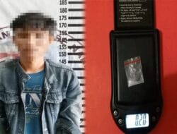 Hendak Pesta Narkotika, Pemuda Asal Ujung Gunung Ilir Ditangkap Polres Tulang Bawang
