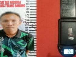 Bawa Narkotika ke Ujung Gunung, Pria 40 Tahun Ditangkap Polres Tulang Bawang