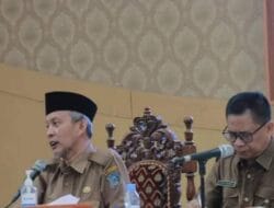 Sekda Tanjab Barat Buka Sosialisasi Perbub 6/23