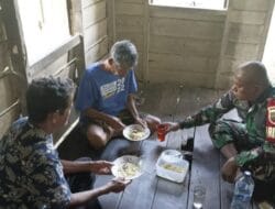 Program Babinsa Masuk Dapur Warga, Kades Temeran Ucapkan Terima Kasih kepada TNI AD Kodim Bengkalis