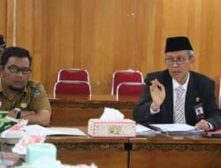 Sekda Tanjab Barat Hadiri Rakor Inflasi 2023 Secara Virtual