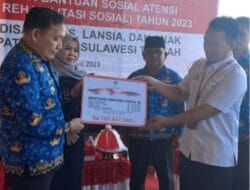 Pj Bupati Buol Berikan Sambutan pada Penyaluran Bantuan ATENSI