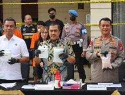 Bareskrim Polri Bersama Polda Banten dan Jateng Ungkap Pabrik Ekstasi Jaringan Internasional
