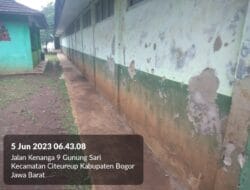 Miris, Gedung SDN 03 Gunung Sahari Citereup Tak Terawat