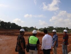 Pastikan Sesuai Rencana, Kepala BP Batam Tinjau Pembangunan Infrastruktur