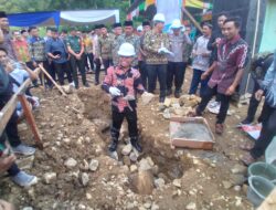 Meriah, Desa Biyoa Putiak Laksanakan Peletakan Batu Pertama Pembangunan Masjid Syuhada
