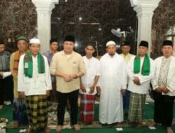 Herman Deru Bantu Pembangunan Masjid Bustanul Jannah Kemas Rindo Kertapati