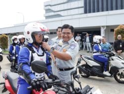 Jasa Raharja Perkuat Implementasi Program TJSL dengan Kegiatan Safety Riding Bersama AHM