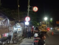 Dishub Bengkulu Pasang Rambu di Jalan Hibrida, Truk Tonase Besar Dilarang Melintas