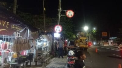 Dishub Bengkulu Pasang Rambu di Jalan Hibrida, Truk Tonase Besar Dilarang Melintas