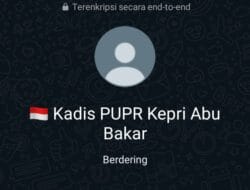 Terkesan Masa Bodoh dan Tak Peduli, Kadis PUPP Kepri Enggan Tanggapi Media Serta Permasalahan di Dinasnya