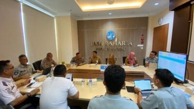 Jasa Raharja Kepri Inisiasi Rakor Forum Komunikasi Lalu Lintas