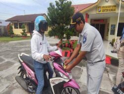 Jasa Raharja Kepri bersama Samsat Tanjung Batu Gelar Operasi Pengendalian, Pemeriksaan dan Pengawasan