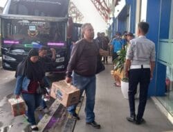 1.028 Penumpang Tiba di Terminal Bus Pulogebang