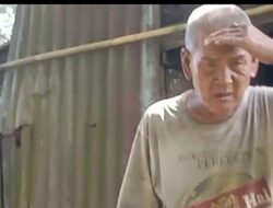 Kisah Pilu Kakek Burhan Hidup Sebatang Kara di Gubuk Reyot
