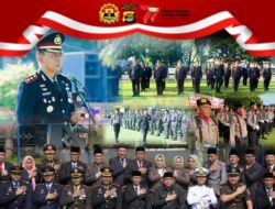 Hari Bhayangkara ke-77, Polres Lampung Utara Gelar Upacara dan Syukuran