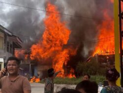 30 Rumah di Rohil Riau Ludes Dilahap Api