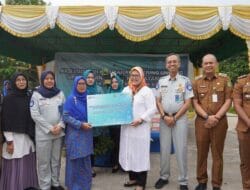 Jasa Raharja Kepri Berikan Bantuan Posyandu Kit ke Kelurahan Tanjung Uncang