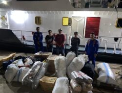 Korpolairud Tangkap Balpres Asal Batam yang Diangkut KM Kelud