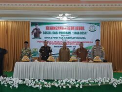 Awasi Dana Desa, Kejari Buol dan Dinas PMD-P3A Gelar Sosialisasi Program Jaga Desa