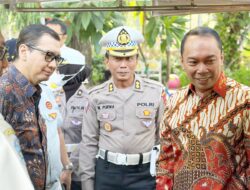Direktur Utama Jasa Raharja Pantau Pelaksanaan Operasi Zebra Gabungan di Taman Bungkul Surabaya