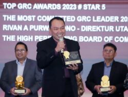 Jasa Raharja Kembali Borong Empat Penghargaan dari Ajang TOP GRC Awards 2023