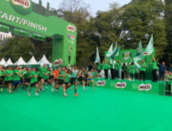 Heru Lepas Peserta MILO Activ Indonesia Race Jakarta
