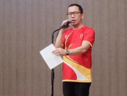 Semarak Ramah Tamah Kontingen Palembang Sebagai Juara Umum Porprov Sumsel 2023 di Lahat