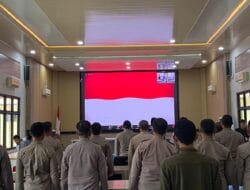 Polres Bangka Barat Zoom Meeting Bersama Divisi Humas Polri Bahas Pemilu Damai Menuju Pilpres 2024 yang Berkualitas