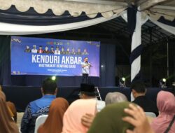 Masyarakat Rempang Hadiri Kenduri Akbar Rempang Baru