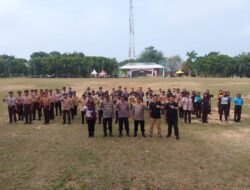 Satbinmas Polres Bangka Barat Latih Krida Lantas Saka Bhayangkara