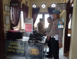 Tim Supervisi Terpadu Polres Muba Berikan Bimbingan ke Polsek Lalan