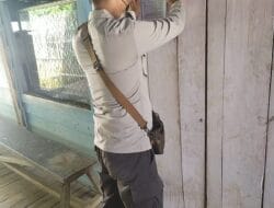 Polsek Lalan Bangun Silaturahmi dan Sampaikan Pesan Kamtibmas