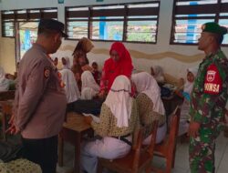 Cegah Aksi Tawuran, Babinsa Koramil 05/Ulujami Kodim 0711/Pemalang Lakukan Sosialisasi kepada Para Siswa