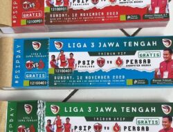 Bupati Pemalang Gratiskan Ribuan Tiket untuk Masyarakat Nonton Laga PSIP vs Persab Brebes di Stadion Mochtar