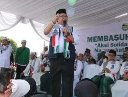 Bupati Ade Sugianto Pimpin Aksi Solidaritas Palestina Tingkat Kabupaten Tasikmalaya
