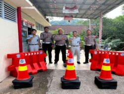 Jasa Raharja Kepri Berikan Bantuan Sarana Pencegahan Kecelakaan kepada Satlantas Polresta Barelang