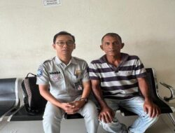 Jasa Raharja Kepri Serahkan Santunan Korban Kecelakaan Meninggal Dunia Ditabrak Truk di Buana Central