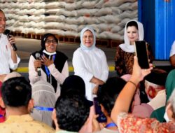 Presiden Jokowi Cek Stok Beras dan Pastikan Penyaluran Bantuan Pangan di Cilacap