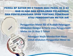 Tahun 2024, ABHi akan Ganti 78.000 Meteran Air di Kota Batam