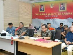 KPK Bersama Pemkab Kampar Gelar Rakor Penyelesaian Aset Bermasalah Tahun 2024