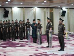 Teguh Subroto Resmi Dilantik Jadi Kajati Kepri Gantikan Rudi Margono