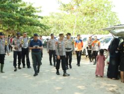 Kapolres Bintan Cek Kesiapan Personel di Pos Pelayanan Pantai Trikora