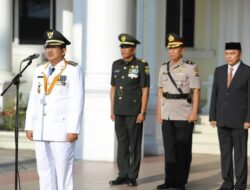 Bupati Anwar Sadat Pimpin Upacara Hari Otda XXVIII 2024