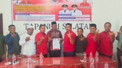 Bakal Calon Bupati Tapsel Rasyid Assaf Dongoran Daftar ke PDIP