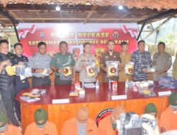 Bupati Kasmarni Apresiasi Polres Bengkalis Atas Pemusnahan Barang Bukti Narkotika